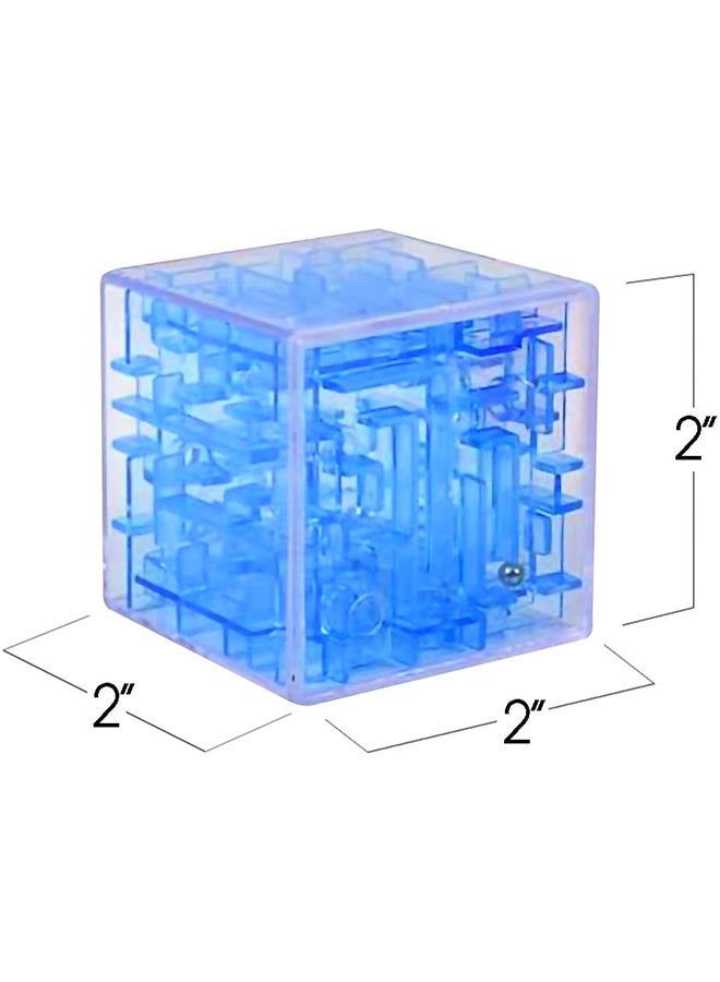 Gamie - Set Of 3 Puzzle Maze Cube Game For Kids 2.3 X6.5 X2.8inch - Image 1
