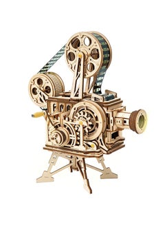 3D Wooden Puzzle Diy Model Building Kit - Vitascope Mechanical Craft Kit 2.2 X12.6 X9.3inch