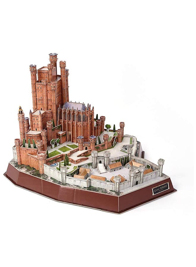 4D Cityscape - 3D Puzzle: Game Of Thrones Red Keep 2.5 X13.1 X9.1inch - Image 1