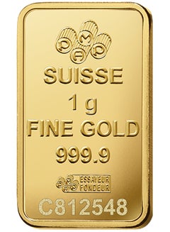 FK Jewellers Suisse Pamp Queen Fortuna 24K (999.9) 1g Gold Bar  - Image 3