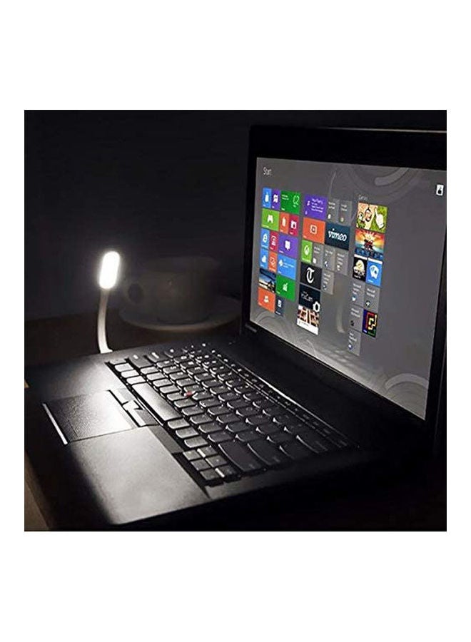 Usb Led Light Mini Flexible Lamp For Computer Keyboard Reading Notebook Pc White  - Image 2