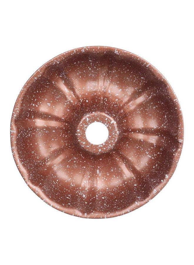Round Non-Stick Cake Mold Brown - Image 2