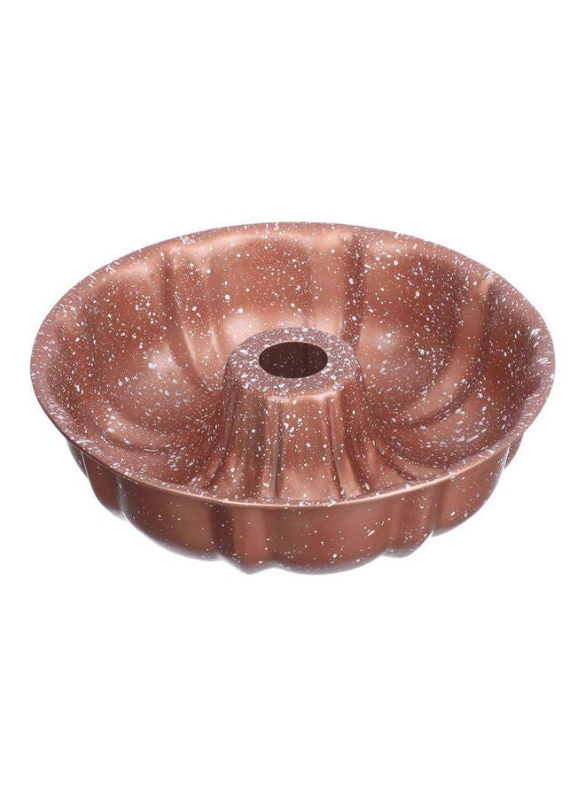 Round Non-Stick Cake Mold Brown - Image 1