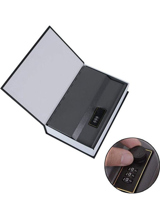 Lock Box Dictionary Diversion Book Safe With Combination Lock Safe Security Cash Money Box Red 7.2x4.6x2.2cm