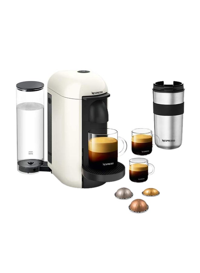 Nespresso - Vertuo Plus Coffee Machine + Aeroccino 3 Milk Frother 1260 W GCB2-GB-WH-NE1+3694BK Grey/Black - Image 1