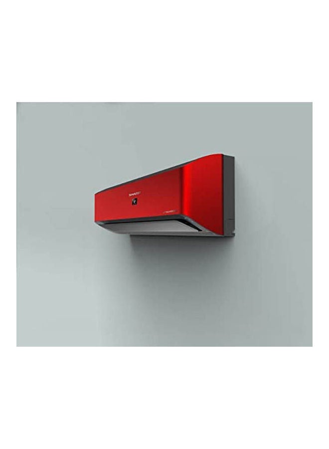 SHARP - Split Air Conditioner 3 Hp Cool - Heat Inverter, Plasmacluster AY-XP24YHER Red - Image 1