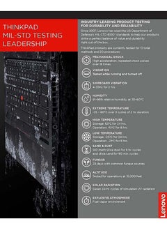 لينوفو لابتوب ثينك باد E15 Gen2 بشاشة مقاس 15.6 بوصة ومعالج كور i7-1165G7/ذاكرة رام 8 جيجابايت/محرك أقراص SSD سعة 512 جيجابايت/بطاقة رسومات إنتل أيريس Xe/إصدار عالمي أسود  - Image 5