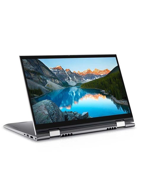 Inspiron 14 5410 Convertible 2-In-1 Laptop With 14-Inch Display Touchscreen, Core i5-1155G7 Processor/8GB RAM/512GB SSD/Intel Iris Xe Graphics Platinum Silver