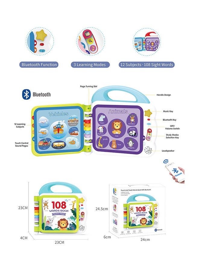 YelaJoy - 12 Subjects English Enlightenment Toy With Sounds And Colours - Image 1