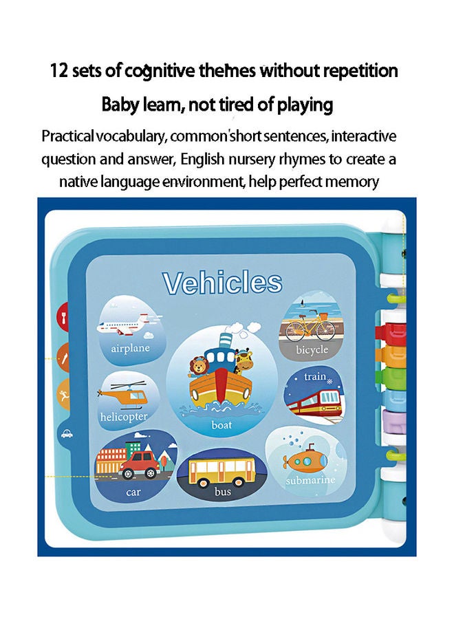 YelaJoy - 12 Subjects English Enlightenment Toy With Sounds And Colours - Image 1