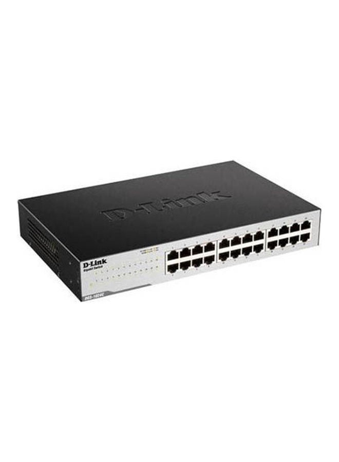 D-Link Switch Dgs-1024C 24Port 10-100-1000Mbps Unmanaged Rackmount Black  - Image 2