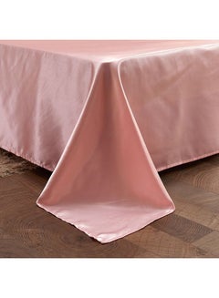Sharpdo 4-Piece Duvet Cover Set Polyester Pink 200x230cm  - Image 4