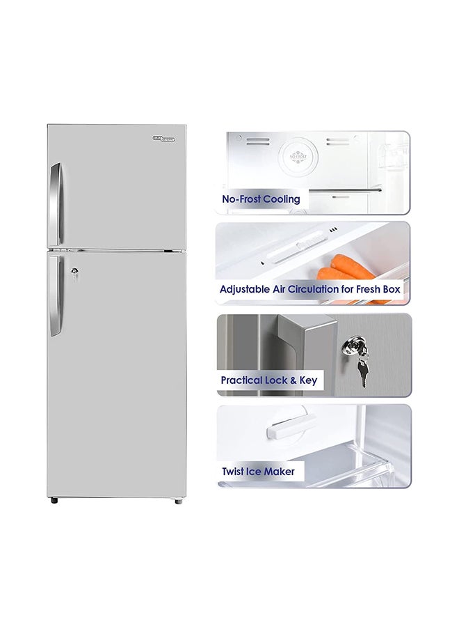 11.7 Cubic Feet Double Door Refrigerator With No-frost,Child Lock, 333 L KSGR410 i Inox - v1646726395/N52756498A_2