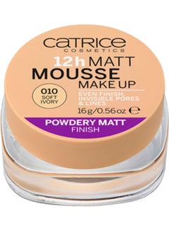 12H Matt Mousse Make Up Soft Ivory