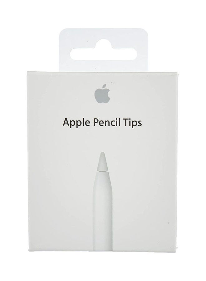أبل Pencil Tips 4 Pack White  - Image 1