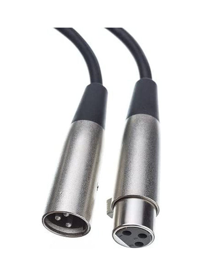 كيندكس - Xlr Male To Xlr Female Audio Cable Grey - Image 1