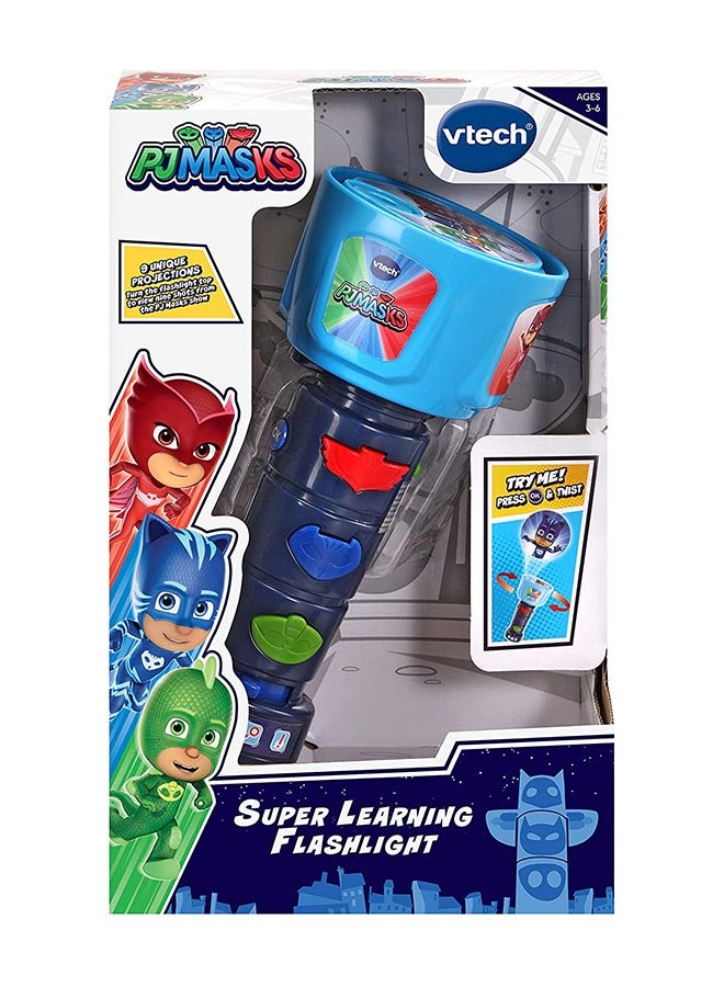 vtech - Pj Masks Super Learning Flashlight 8.1x8.1x17cm - Image 1