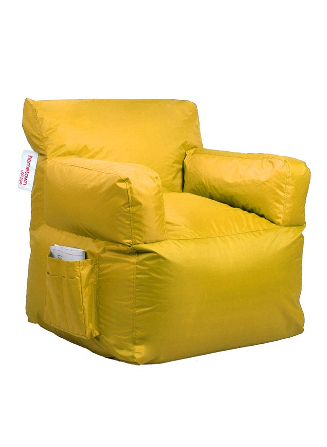 Hometown Pvc Plain-X Large Beanbags Yellow X Largecm 