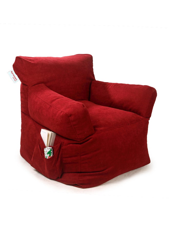 Hometown Sabia Plain-X Large Beanbags Burgendy X Largecm  - Image 1