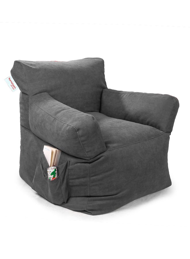 Hometown Sabia Plain-X Large Beanbags Gray X Largecm  - Image 1