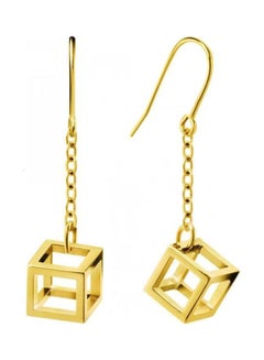 كالفن كلاين One Size Stainless Steel Dangle Earrings 