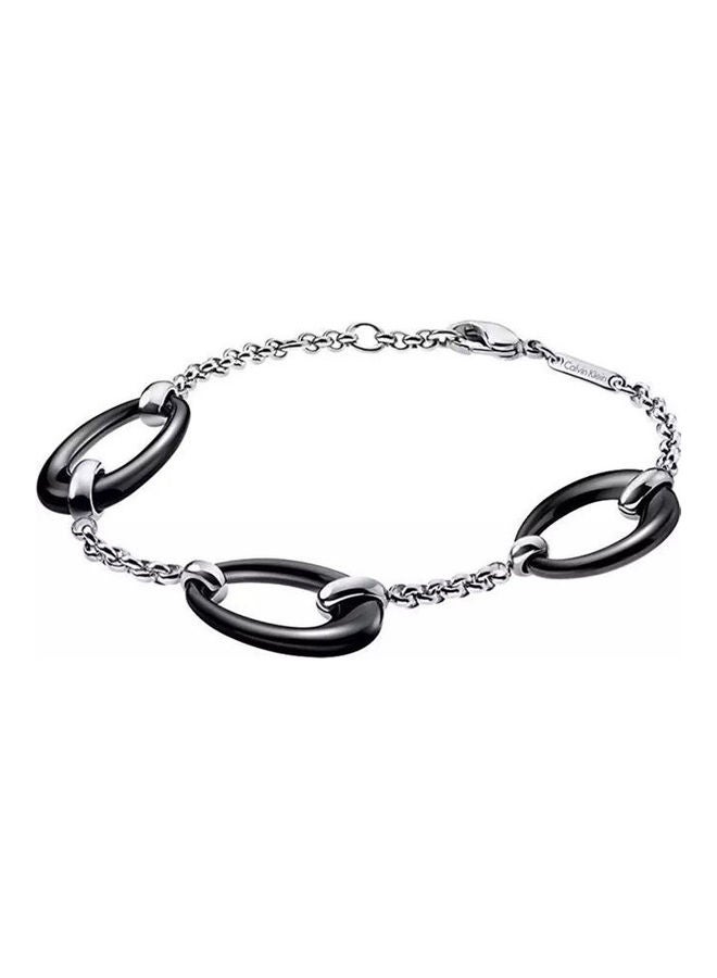 CALVIN KLEIN Stainless Steel Charm Bracelet 