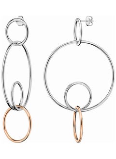 كالفن كلاين One Size  Steel Dangle Earrings 