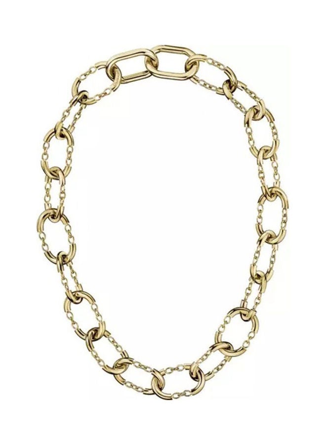 قلادة من الفولاذ المقاوم للصدأ بمقاس واحد