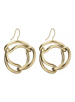 CALVIN KLEIN One Size Stainless Steel Hoop Earrings 