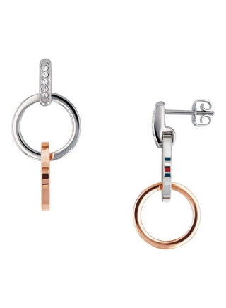 One Size Stainless Steel Dangle Earrings - v1646734184/N52859237A_1