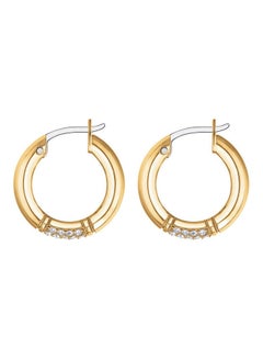 TOMMY HILFIGER One Size Stainless Steel Clip Ons Earrings 