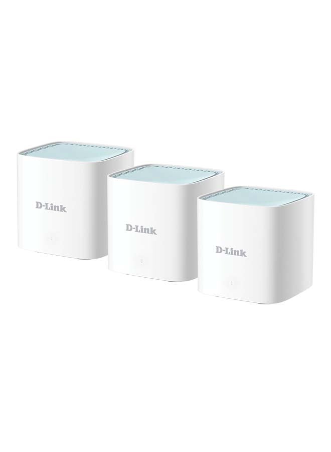 D-Link - M15 AX1500 Dual Band Whole Home Mesh Wi-Fi 6 System White - Image 1