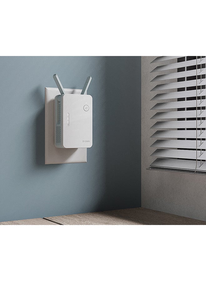 D-Link - E15 AX1500 Wi-Fi 6 AI Range Extender White - Image 1