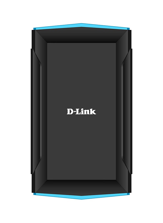 D-Link DWR-933 4G+ LTE-Advanced Cat 6 Wi-Fi Hotspot, 300 Mbps, Portable, Battery-Powered Up to 14 Hours, Dual-Band Wireless AC1200, Unlocked Black  - Image 2