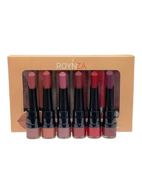 6-Piece Matte Lipstick Set Multicolour