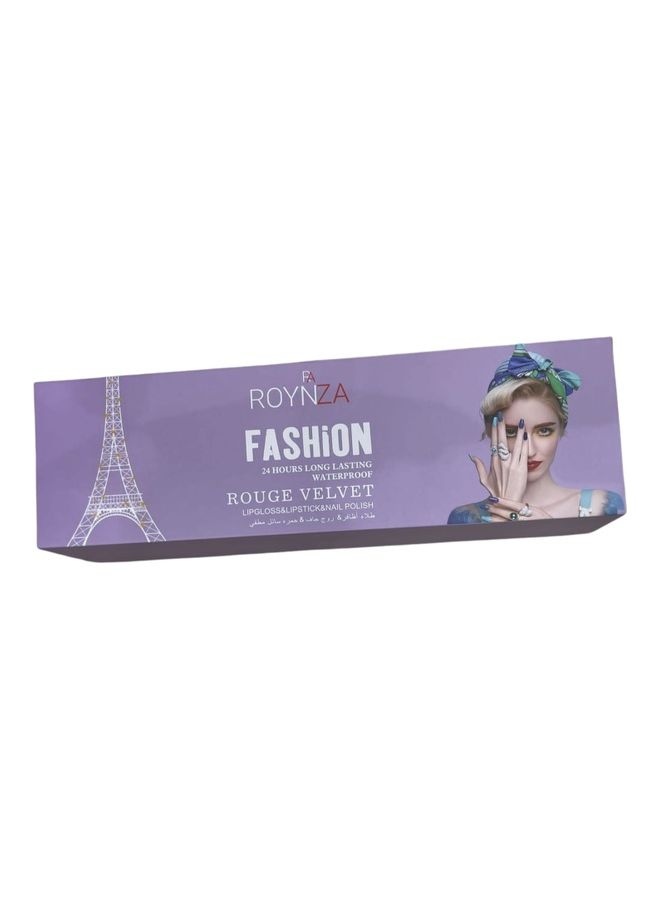 روينزا مجموعة أحمر الشفاه السائلة والجافة مكونة من 36 قطعة - Image 5