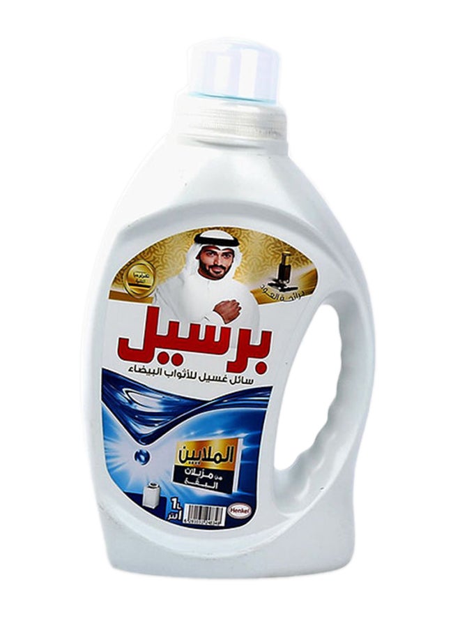 Persil White Liquid Detergent With Deep Clean Technology For Top Loading Machines Oud Perfume 1Liters 