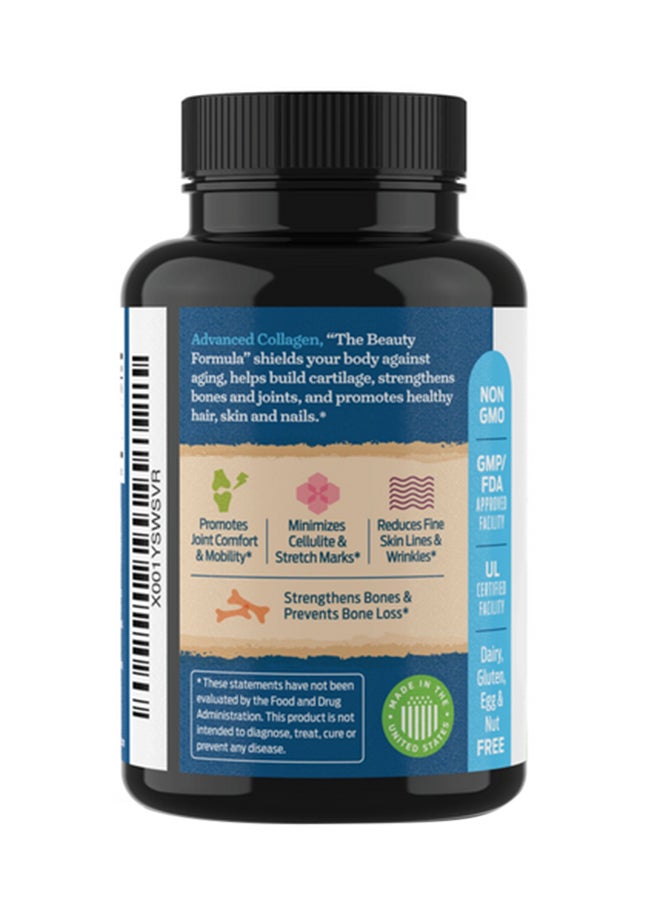 ForestLeaf - Advanced Collagen Dietary Supplement - 120 Vegetable Capsules - Image 1