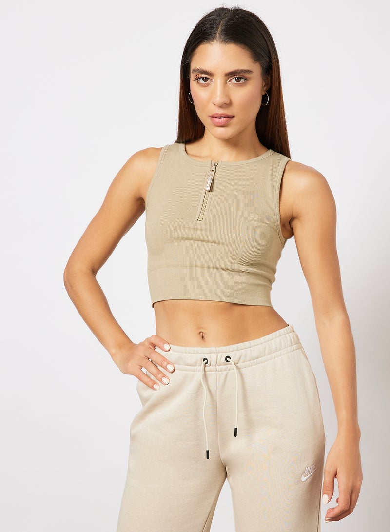 Les Girls Les Boys - Seamfree Bra Top Brown - Image 1