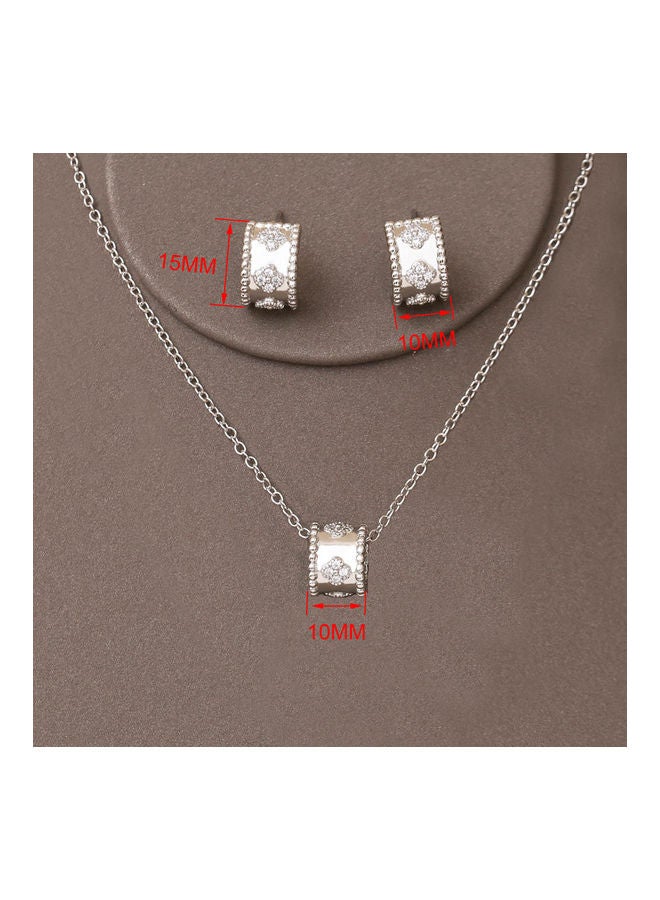 Women's Earring And Necklace Set  - Image 4