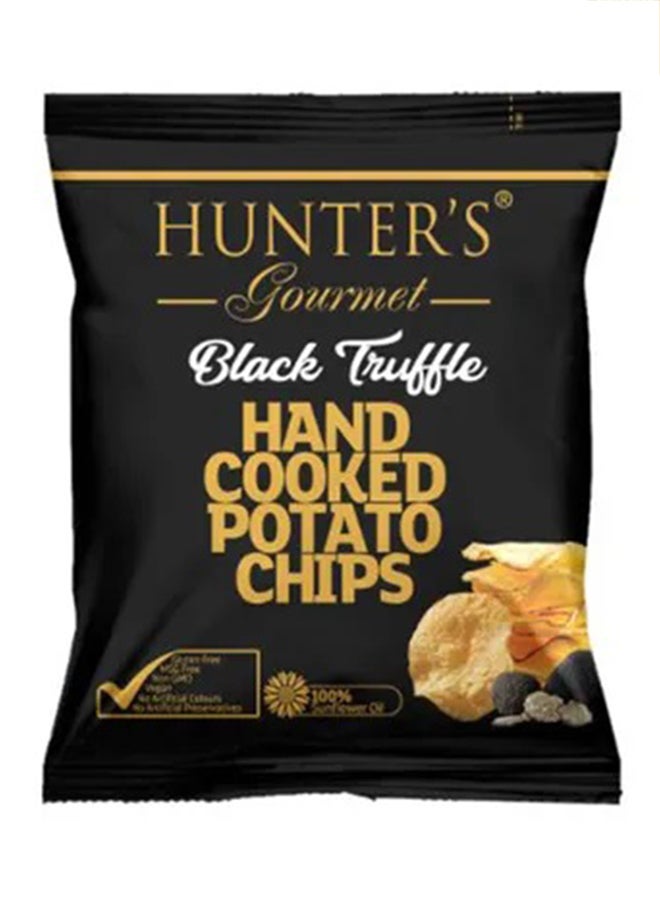 Hunter's Gourmet Hand Cooked Potato Chips Black Truffle 40grams  - Image 1
