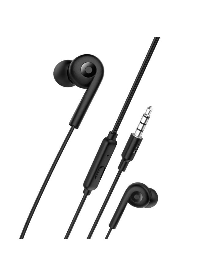 Oraimo - In-Ear Wired Bass Headphones With Mic Black - Image 1