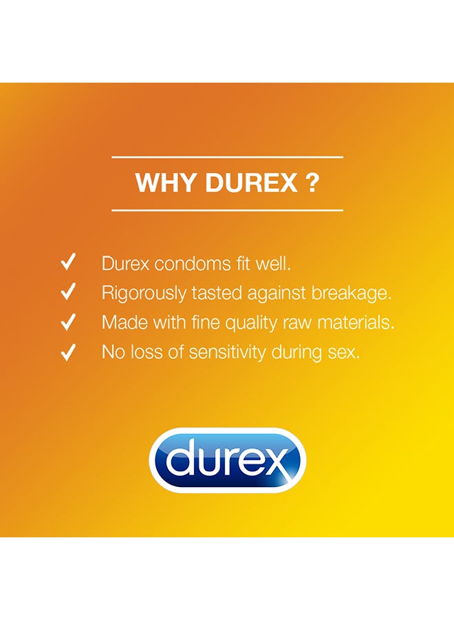 Durex - Warming Pleasure Condoms For Men 12 Pieces - Image 1