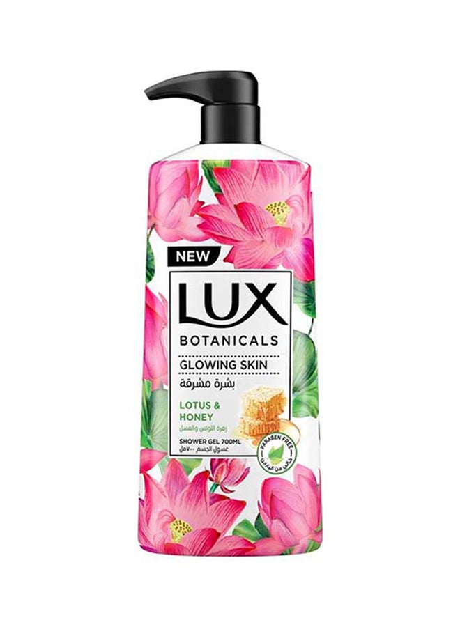 Lux Botanicals Glowing Skin Shower Gel Lotus And Honey 700ml  - Image 2