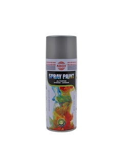 Asmaco Quick Drying Smooth Finish Premium Quality Durable High-Gloss Spray Paint Silver 4x18.2x6.2cm  - Image 1