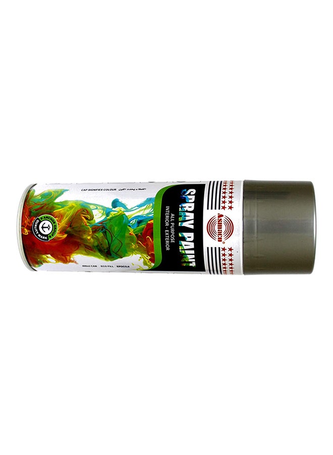 Asmaco Quick Drying Smooth Finish Premium Quality Durable High-Gloss Spray Paint Silver 4x18.2x6.2cm Silver 4x18.2x6.2cm  - Image 2