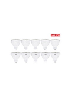 Osram 10-Piece  36 Degree Angle Non-Dimmable Eco Spotlight MR16 5.5 W Gu5.3 2700K 500Lm Led White  - Image 1