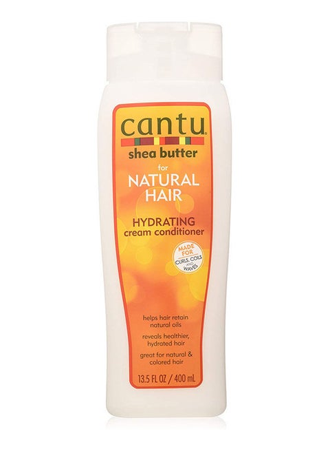 Hydrating Cream Conditioner With Shea Butter For Natural Hair White 400ml