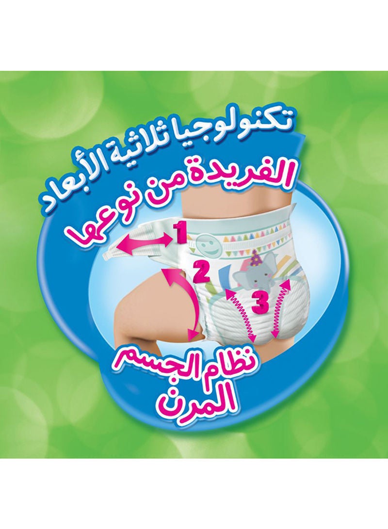 Molfix - 80 Piece -Baby Diapers 3D Size 3 Midi Mega Pack 4 - 9 Kg - Image 1