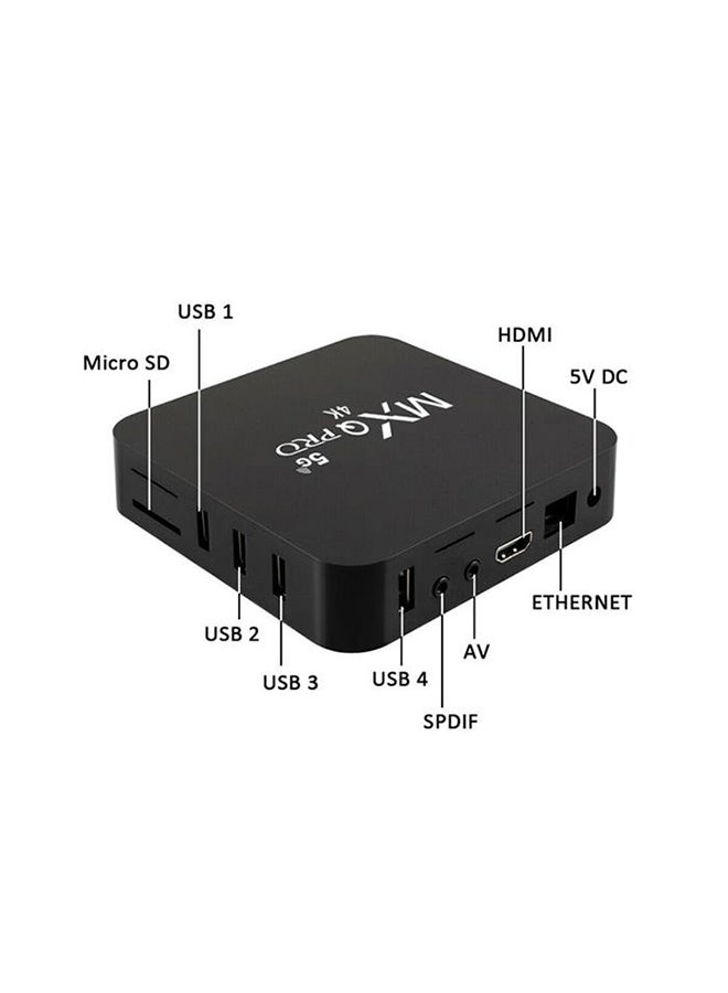 MXQ - Pro 1GB RAM 8GB ROM 4K Smart TV Box 2724326293783 Black - Image 1